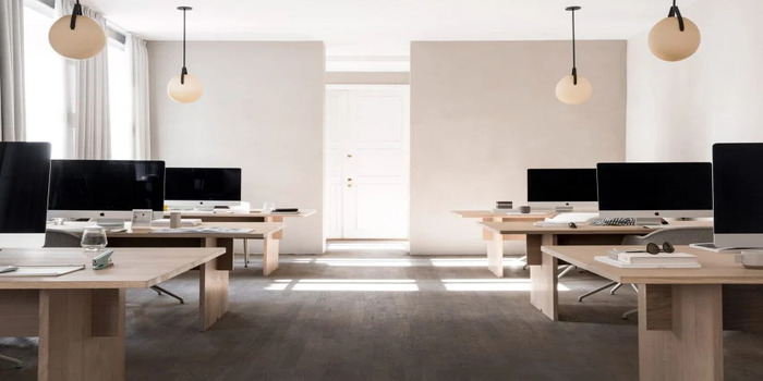Idées de design minimalistes pour les bureaux